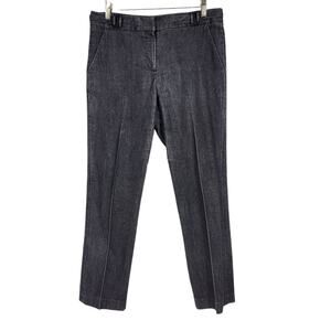 SALE Sandro Sportswear High Waist Capri Trouser Pants Black Womens size 10